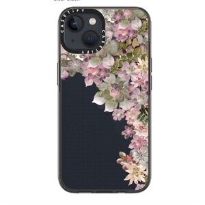 Casetify iPhone 13 Pro Max Phone Case NIB My Succulent Garden Rose Clear Apple